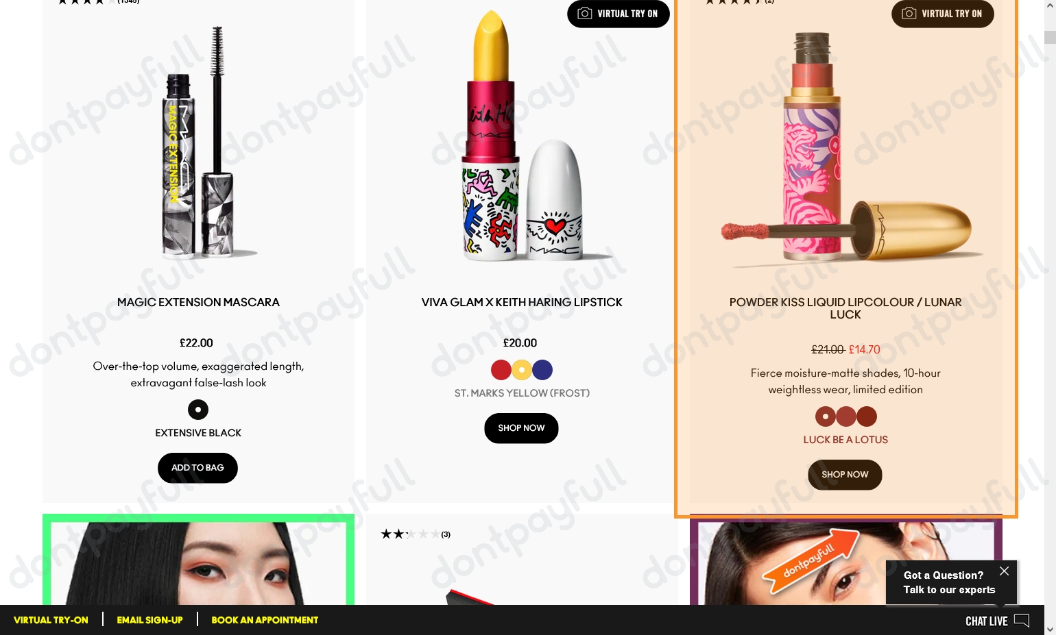 50 Off MAC Cosmetics Discount Codes, September 2025