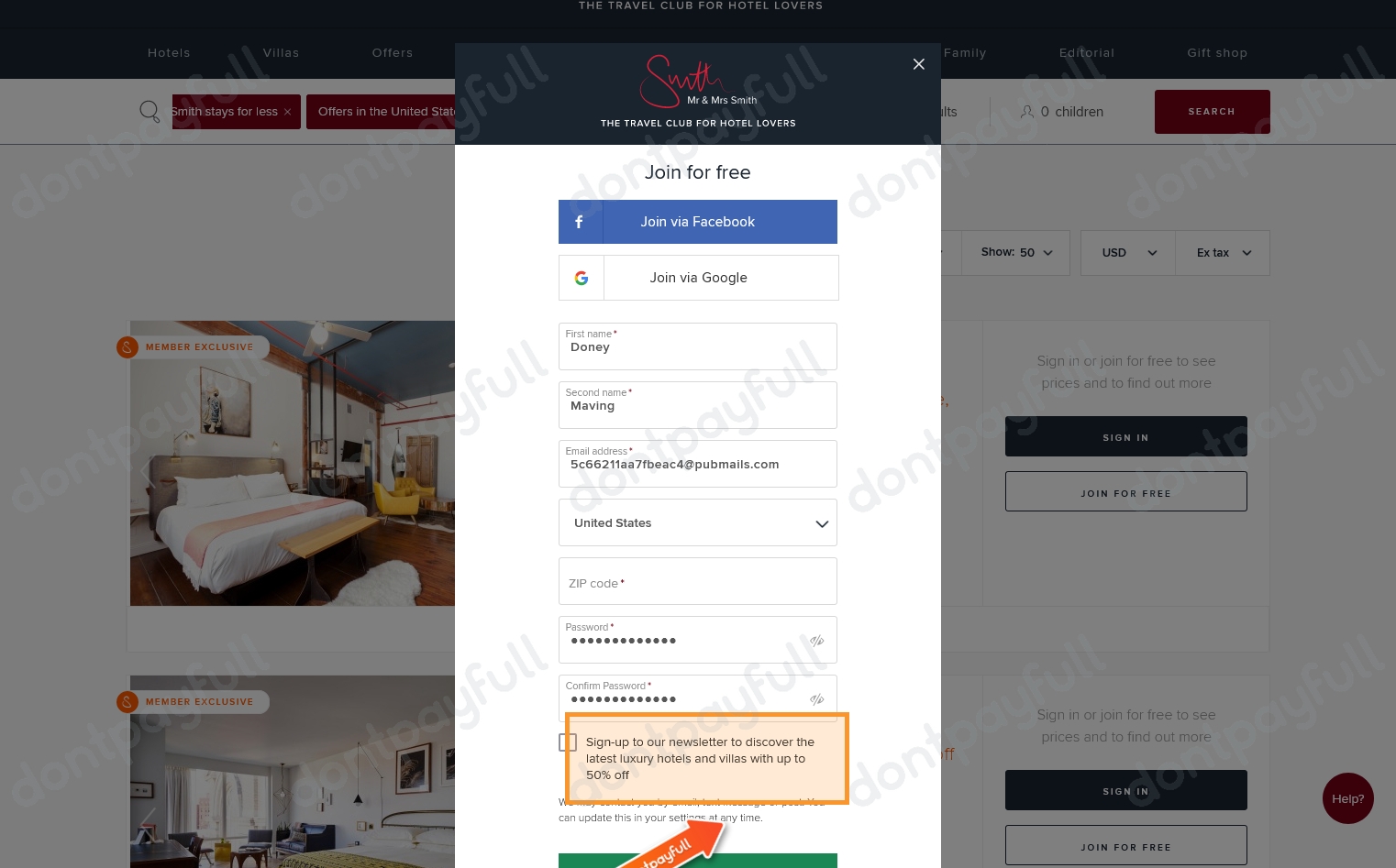 55 Off Mr & Mrs Smith PROMO CODES August 2024