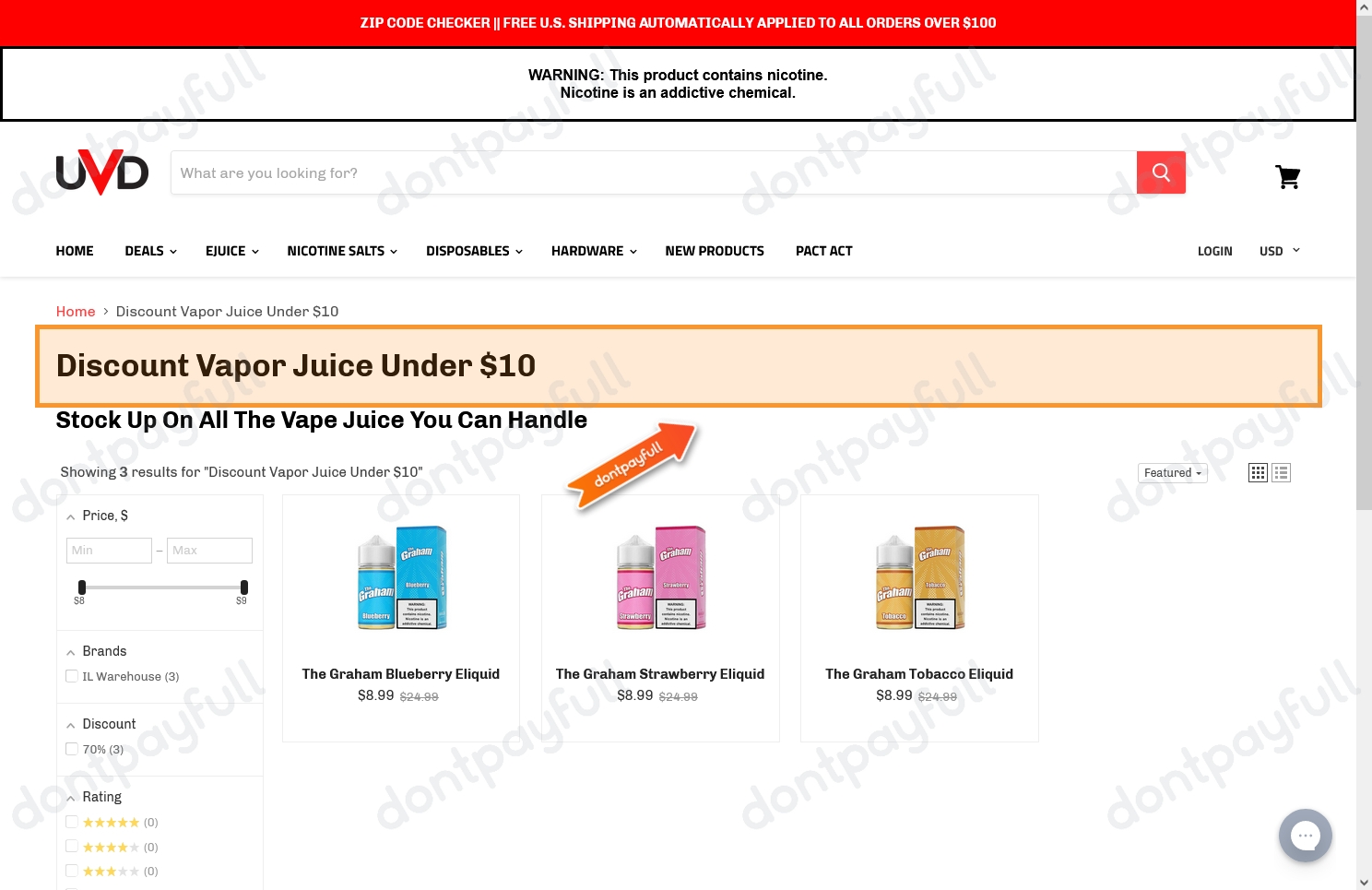 94% Off Ultimate Vape Deals Coupon, Promo Code - Oct 2022