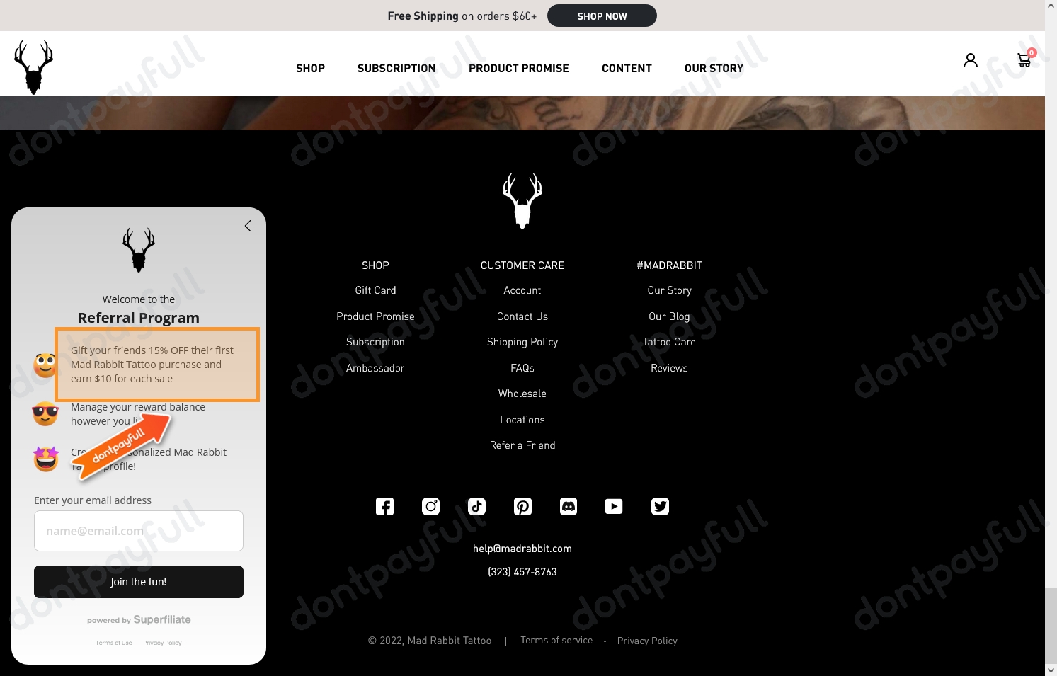 50 Off Mad Rabbit Tattoo DISCOUNT CODES, August 2024