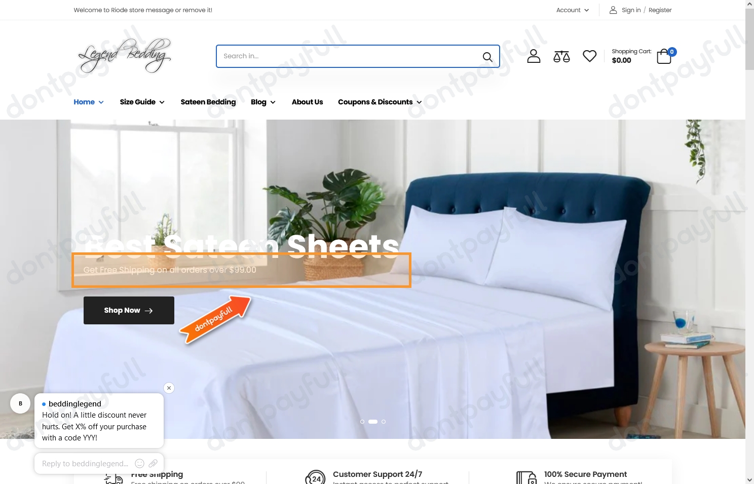 15% Off Legend bedding Coupon, Promo Code - Oct 2022