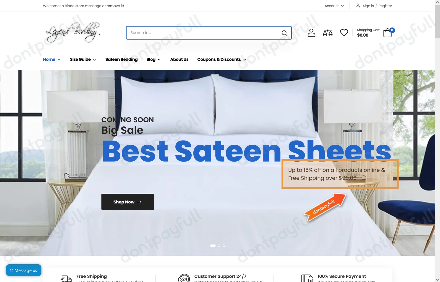 15% Off Legend bedding Coupon, Promo Code - Oct 2022