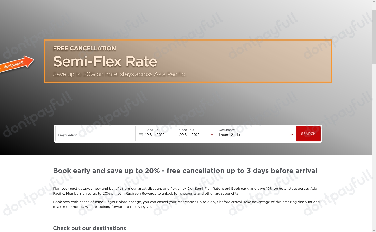 30 Off The Radisson Collection Discount Code, July 2024
