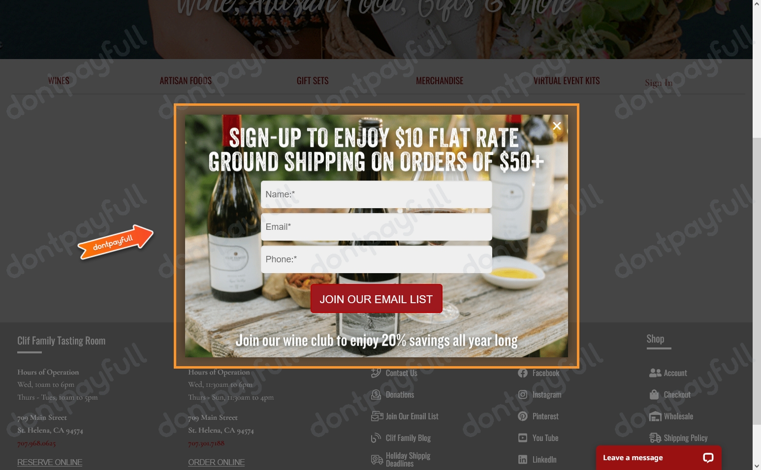 30 Off Clif Family Winery Coupon (20 Active) August 2024