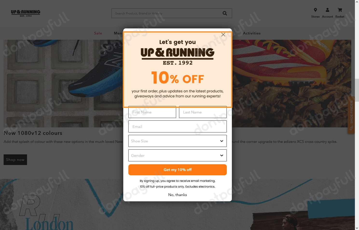 50 Off Up & Running Discount Codes, August 2024