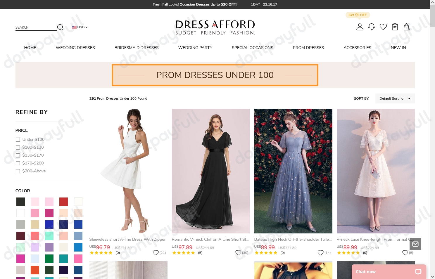 Dressafford coupon shop