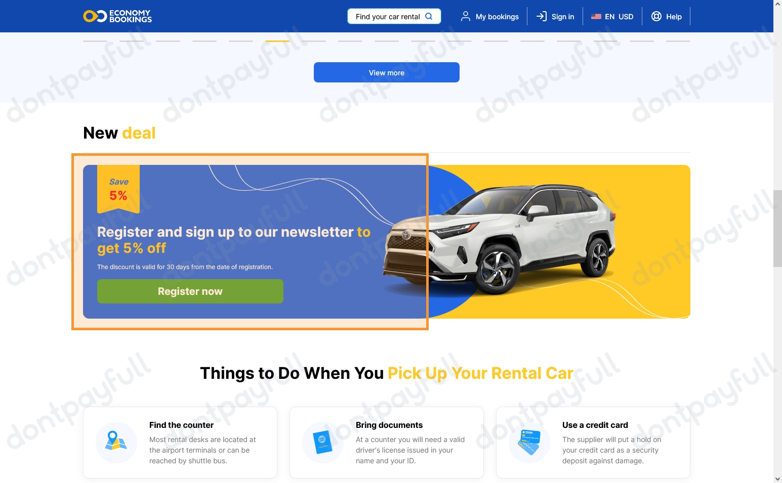 Economy bookings прокат авто Economy bookings прокат авто