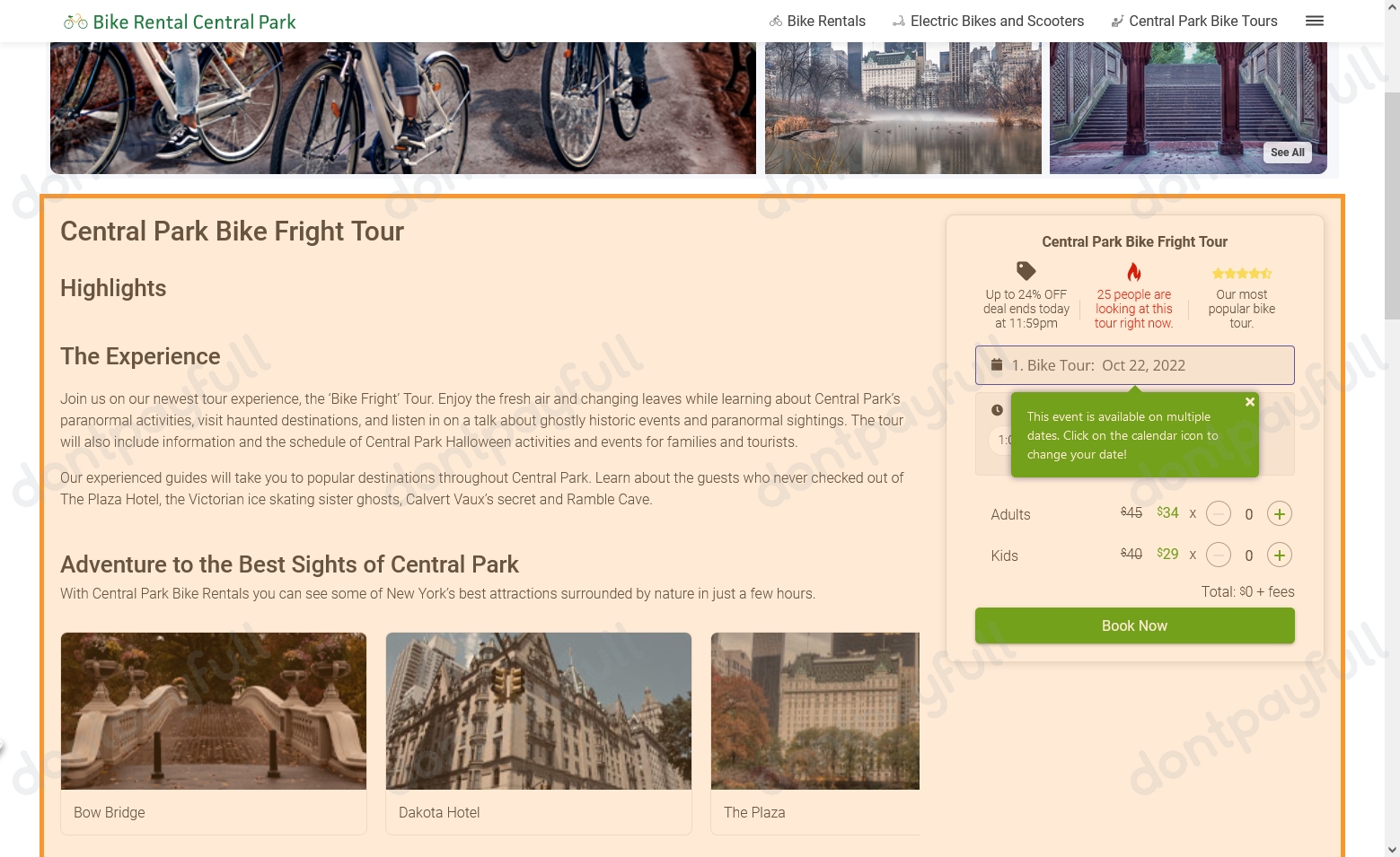 Bike Rental Central Park Coupons: 50% Off Promo Code 2022