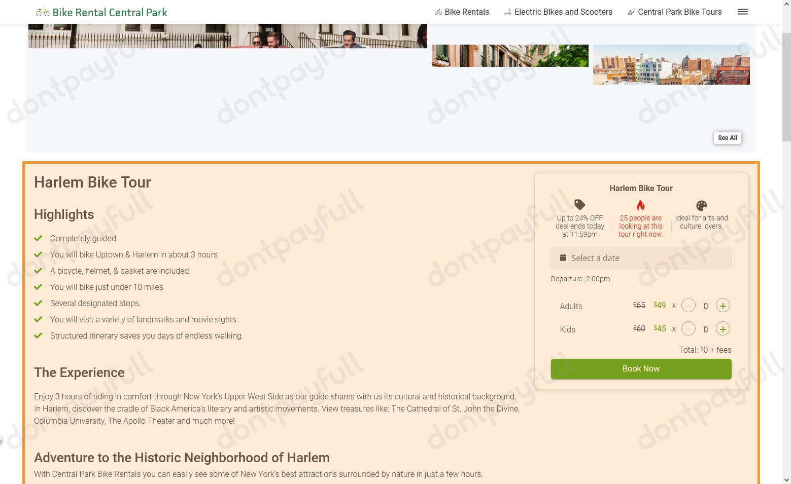 Bike Rental Central Park Coupons: 50% Off Promo Code 2022