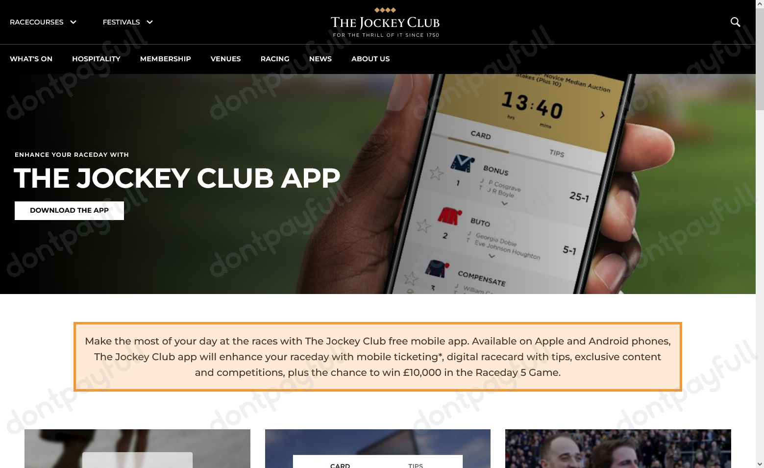 50 Off The Jockey Club DISCOUNT CODE ⇨ January 2024