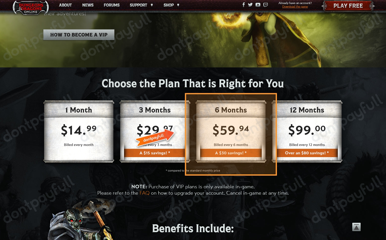  30 Off Dungeons Dragons Online DDO Coupon