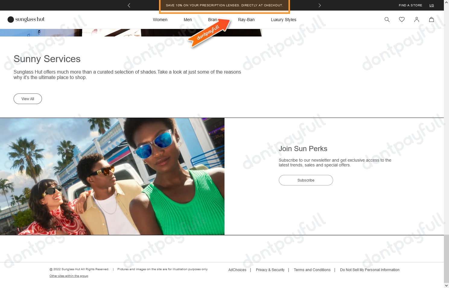 50 Off Sunglass Hut Coupon, Promo Codes, September 2023