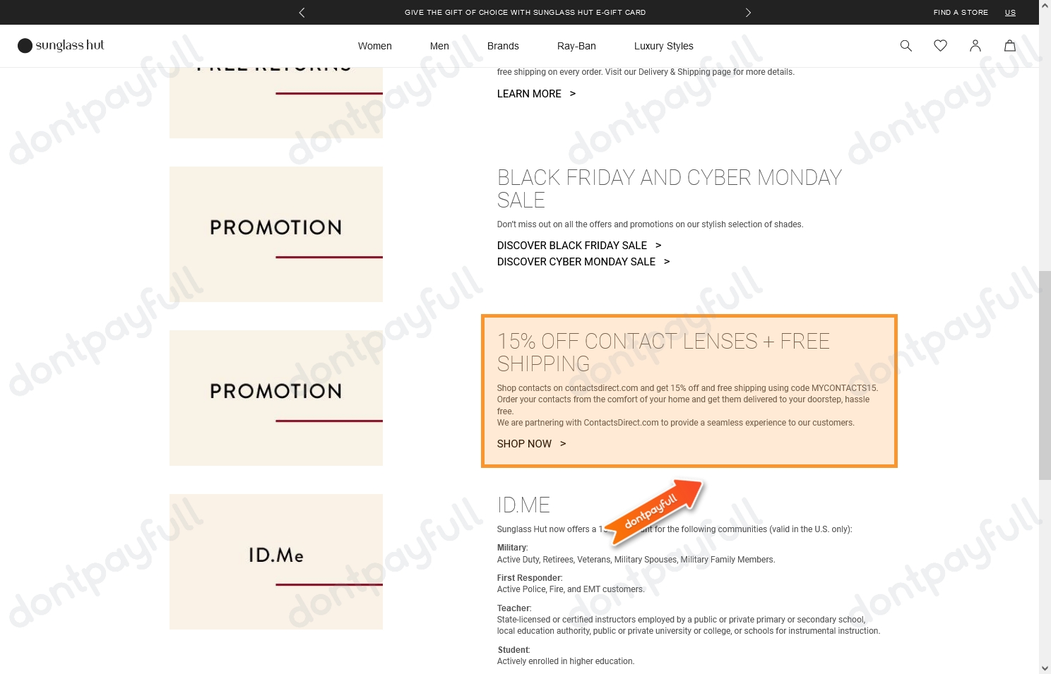 Sunglass Hut Coupons 25 Off Promo Codes Sept. 2024