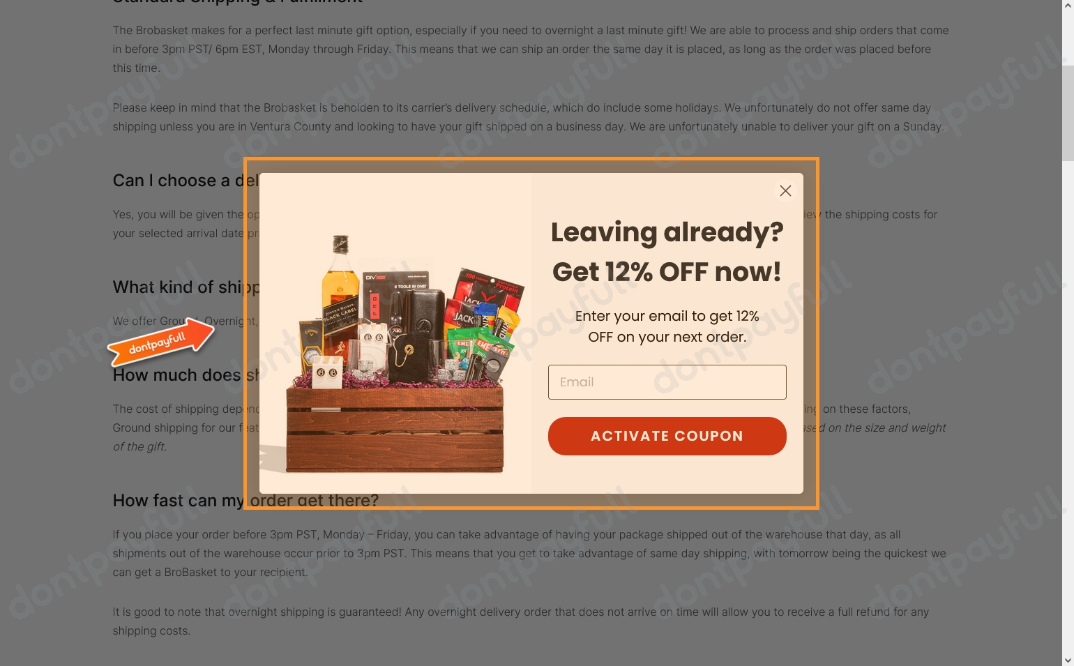 50 Off The BroBasket COUPON CODES September 2024