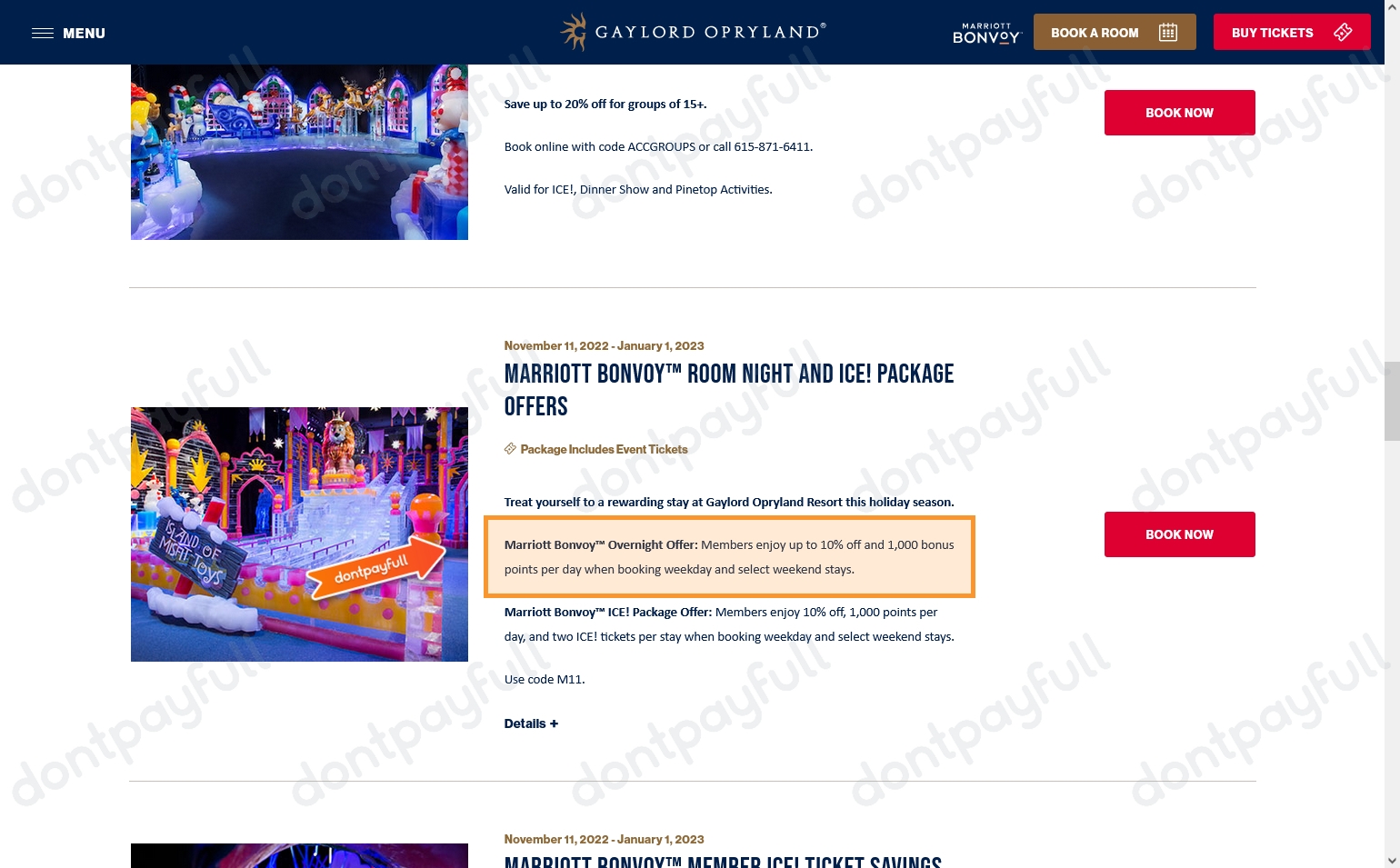 50% Off Gaylord Hotels Coupon, Promo Code - Nov 2022