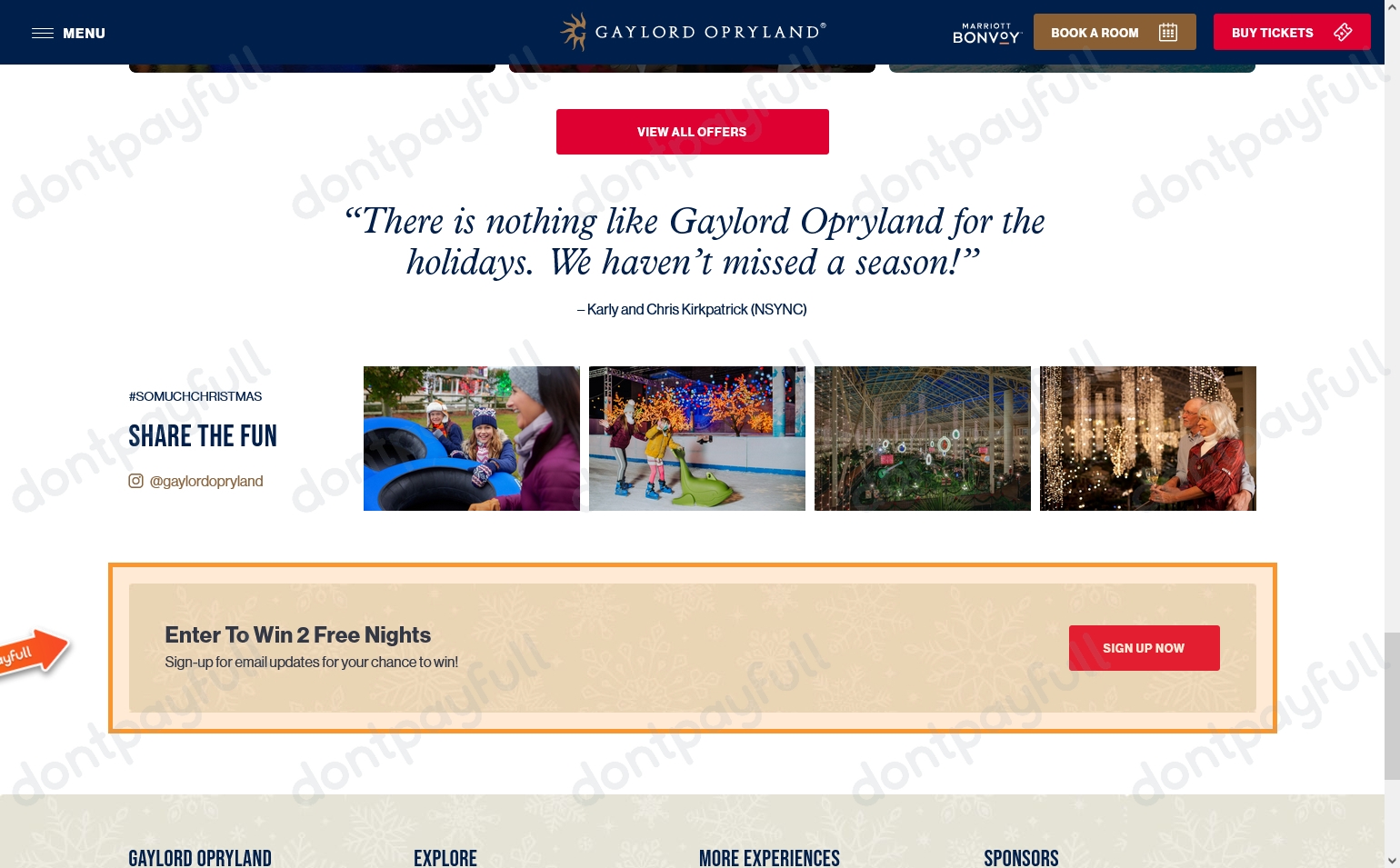 50% Off Gaylord Hotels Coupon, Promo Code - Nov 2022