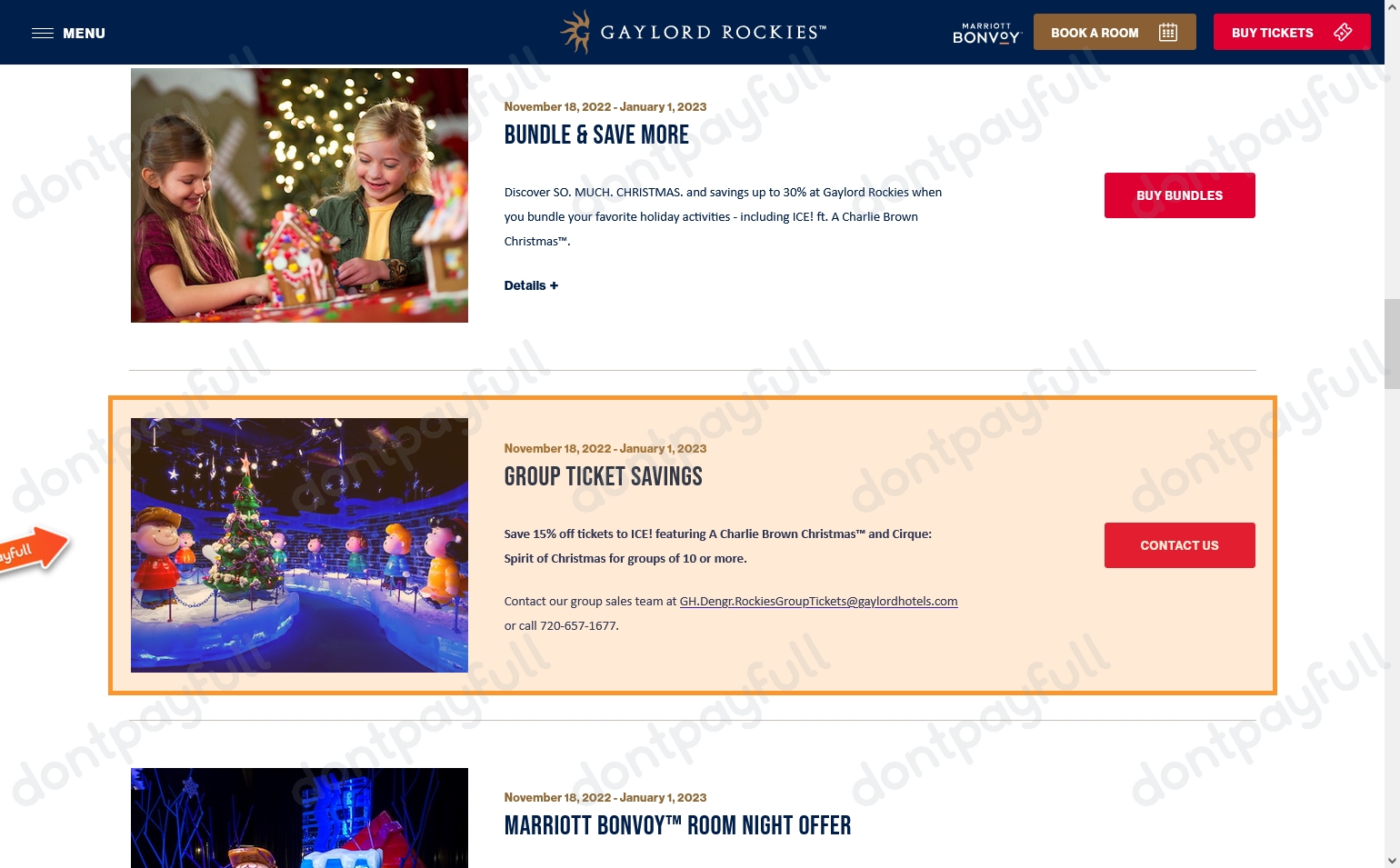 50% Off Gaylord Hotels Coupon, Promo Code - Nov 2022