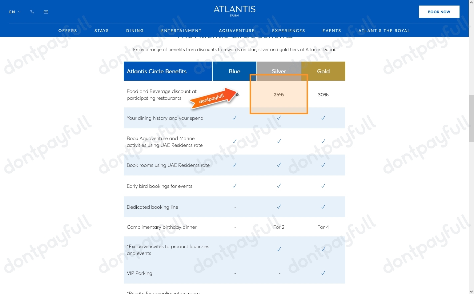 30 Off Atlantis Promo Codes, Coupon Codes Sep 2024