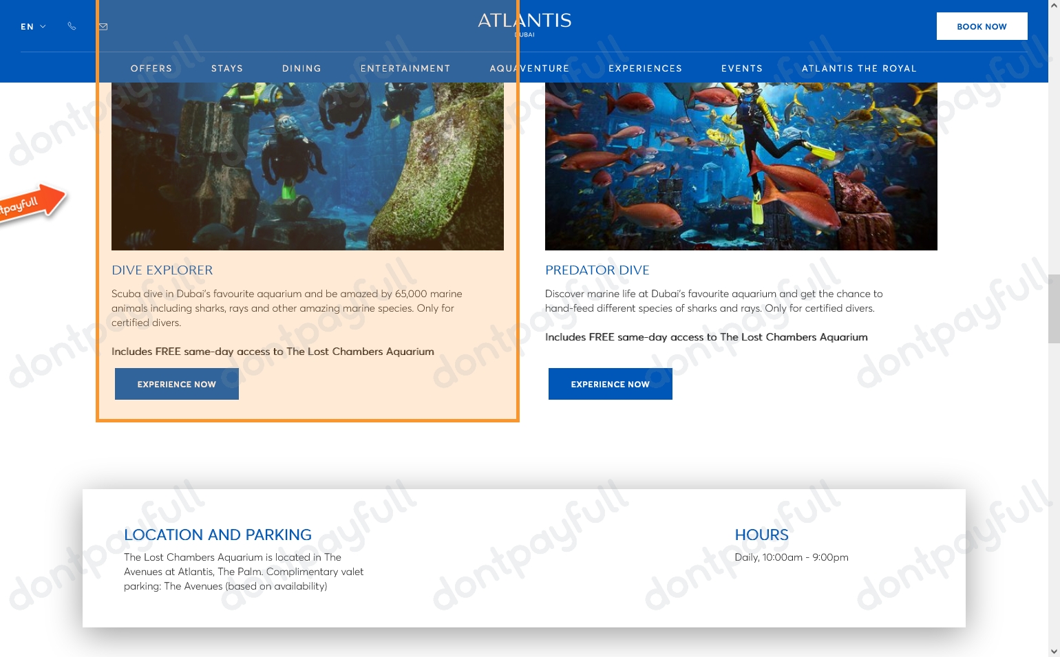 30 Off Atlantis Promo Codes, Coupon Codes Sep 2024