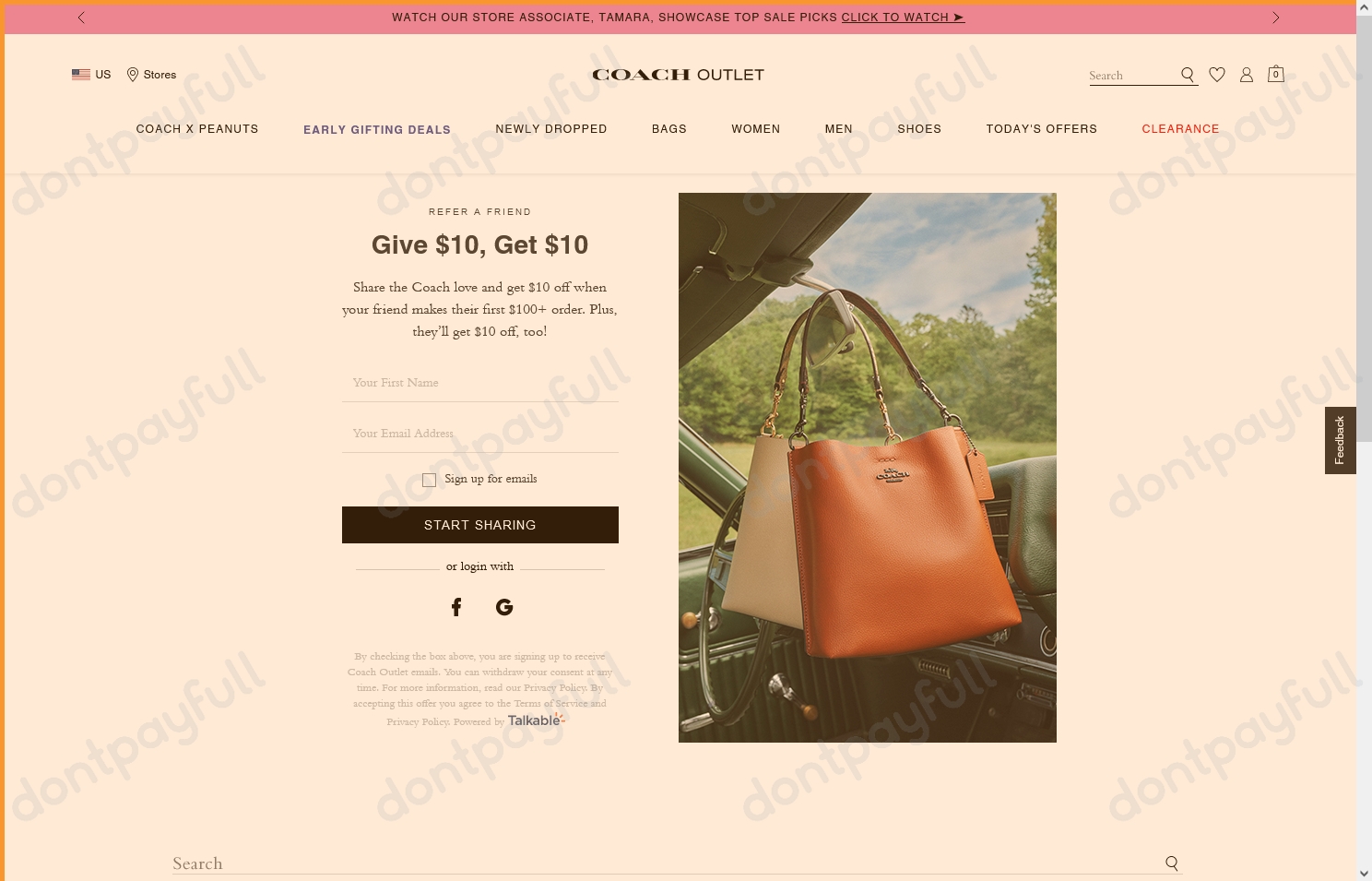 80 Off Coach Outlet Coupon Code, Promo Codes 2024