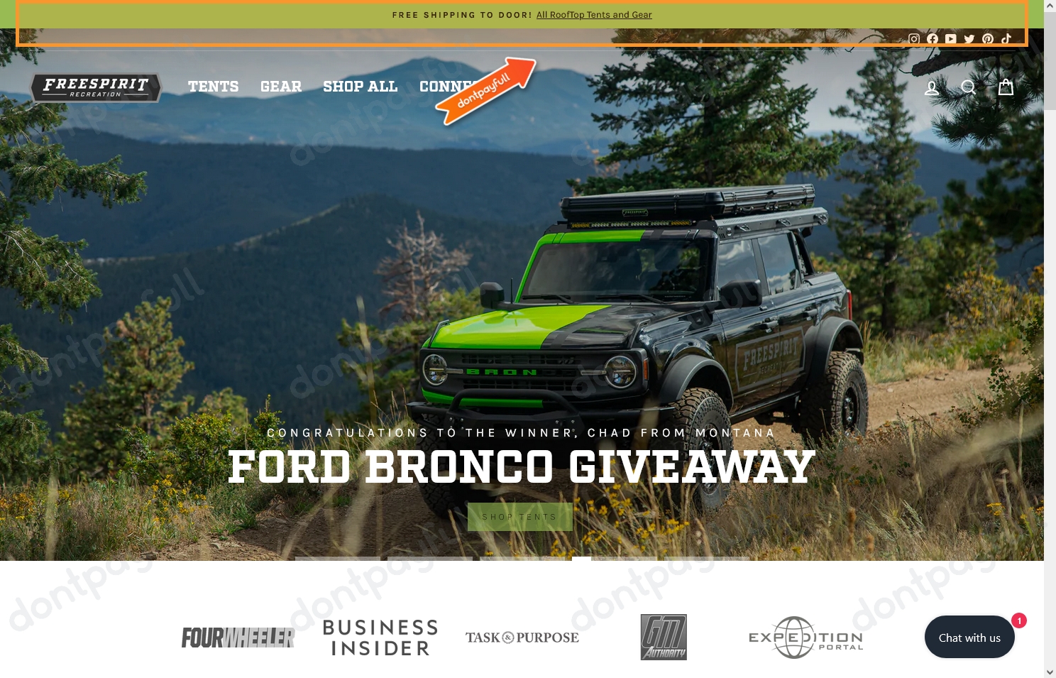 Freespirit Recreation Coupons 50 Off Promo Code 2024