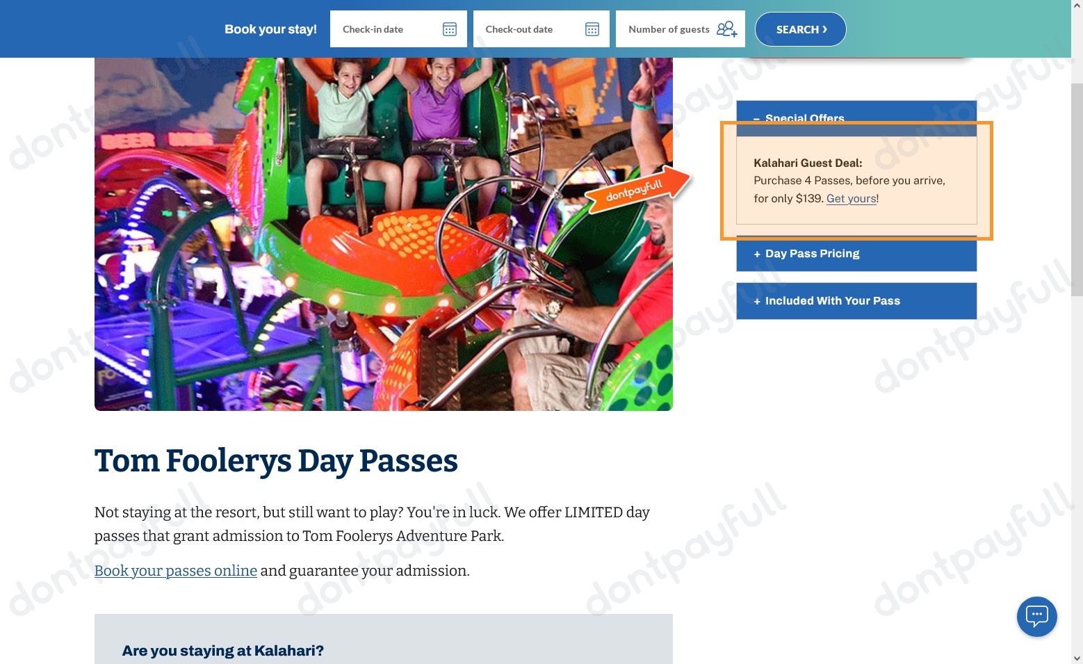 Kalahari Resorts Coupons (25% Discount) - Nov 2022