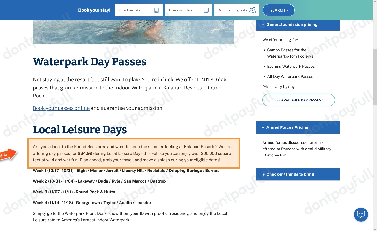 Kalahari Resorts Coupons (25 Discount) Feb 2023