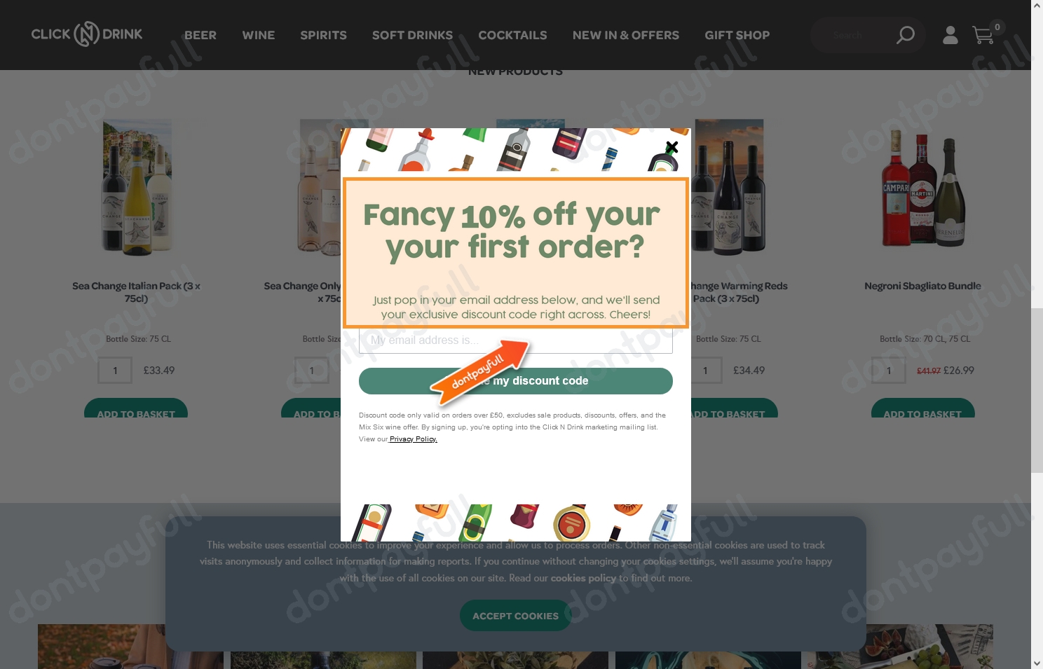 10 Off Click N Drink Discount Code (1 Active) July 2024