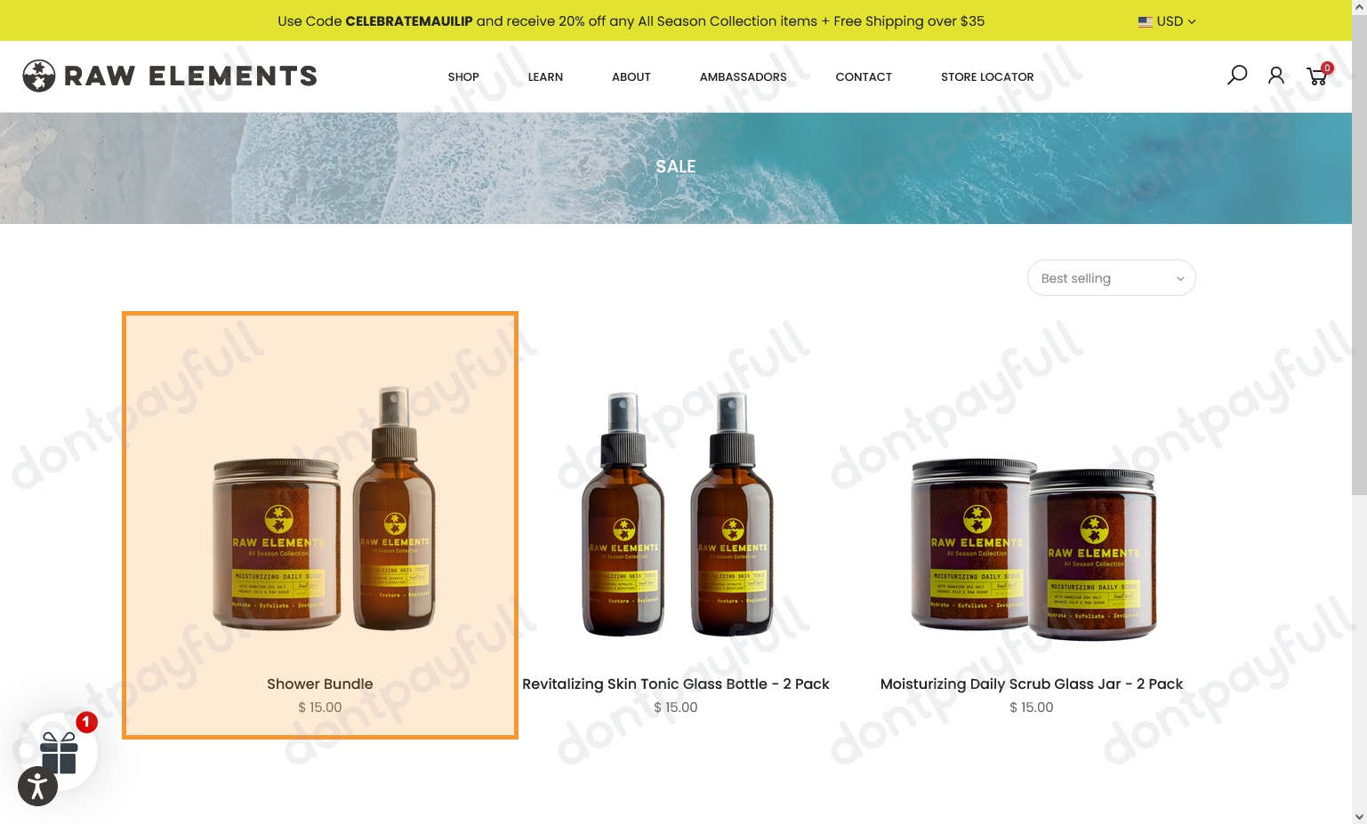 30 Off Raw Elements COUPON CODES September 2024