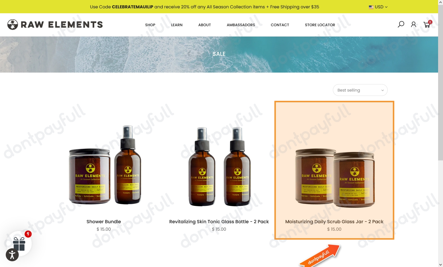 30 Off Raw Elements COUPON CODES September 2024