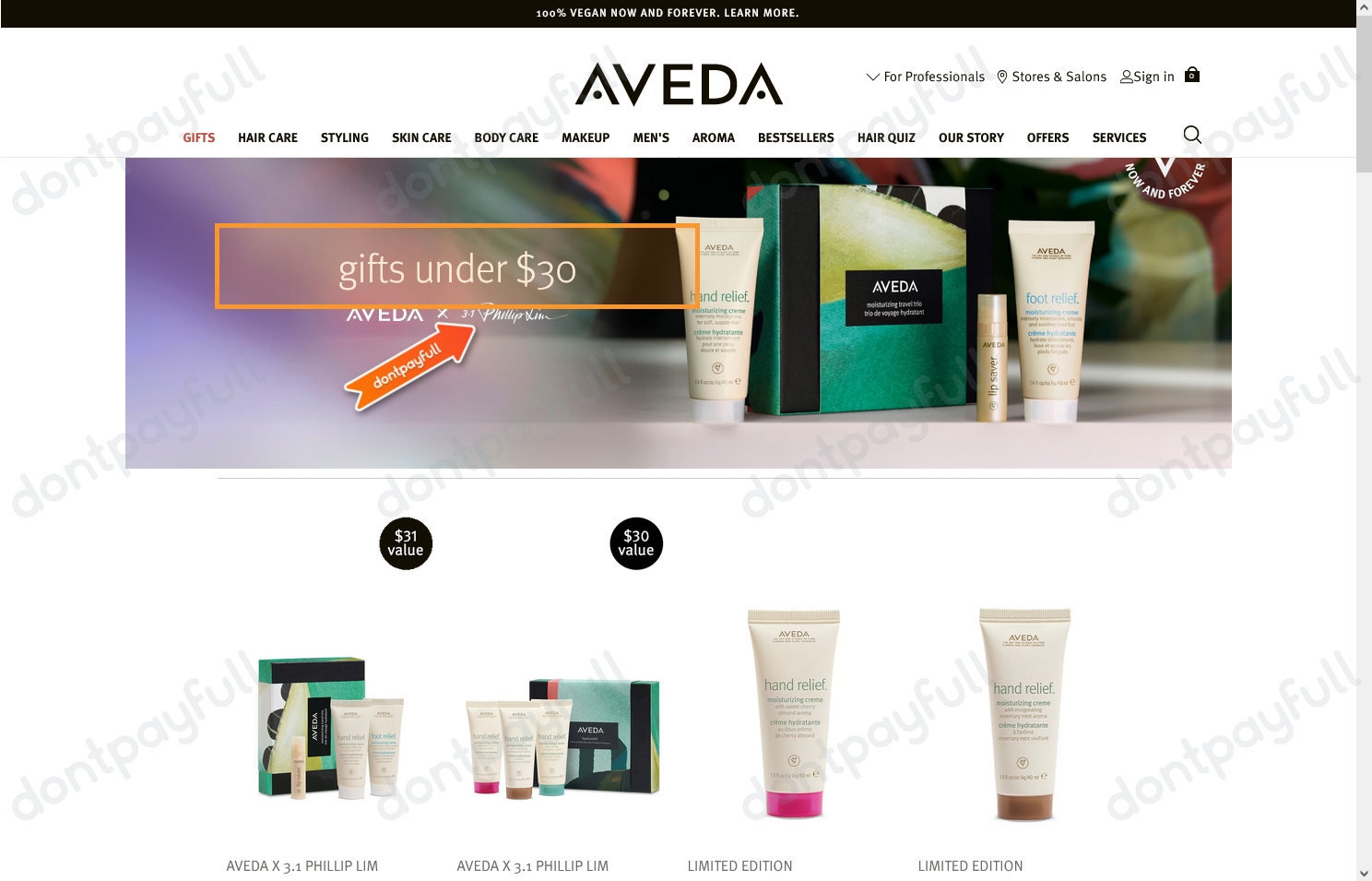 30 Off Aveda Coupon, Coupon Codes March 2025