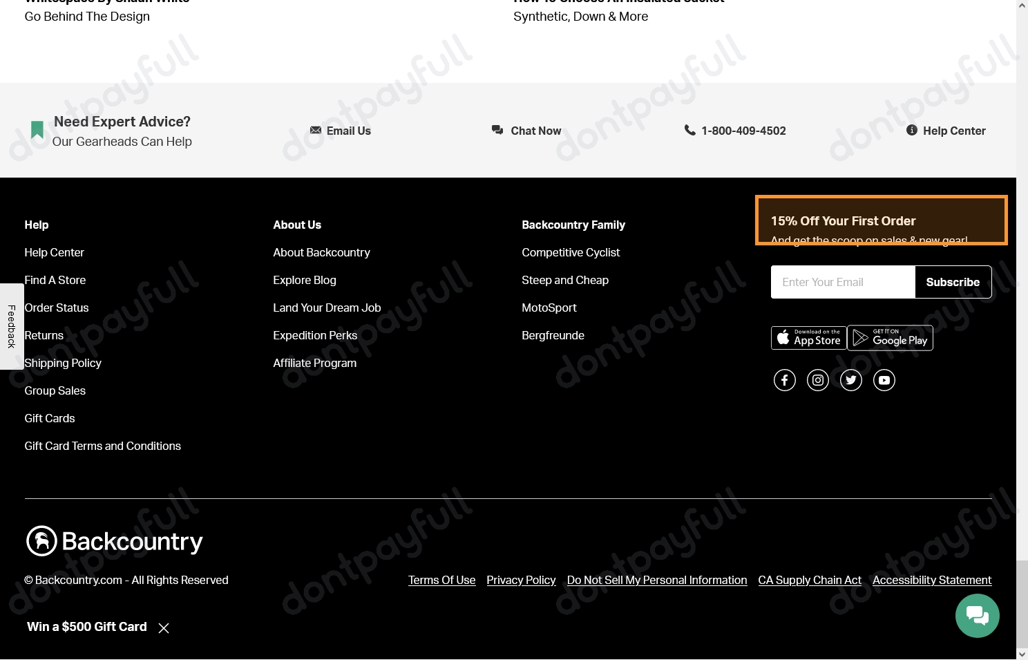 Backcountry Promo Codes Get 20 OFF in October 2024