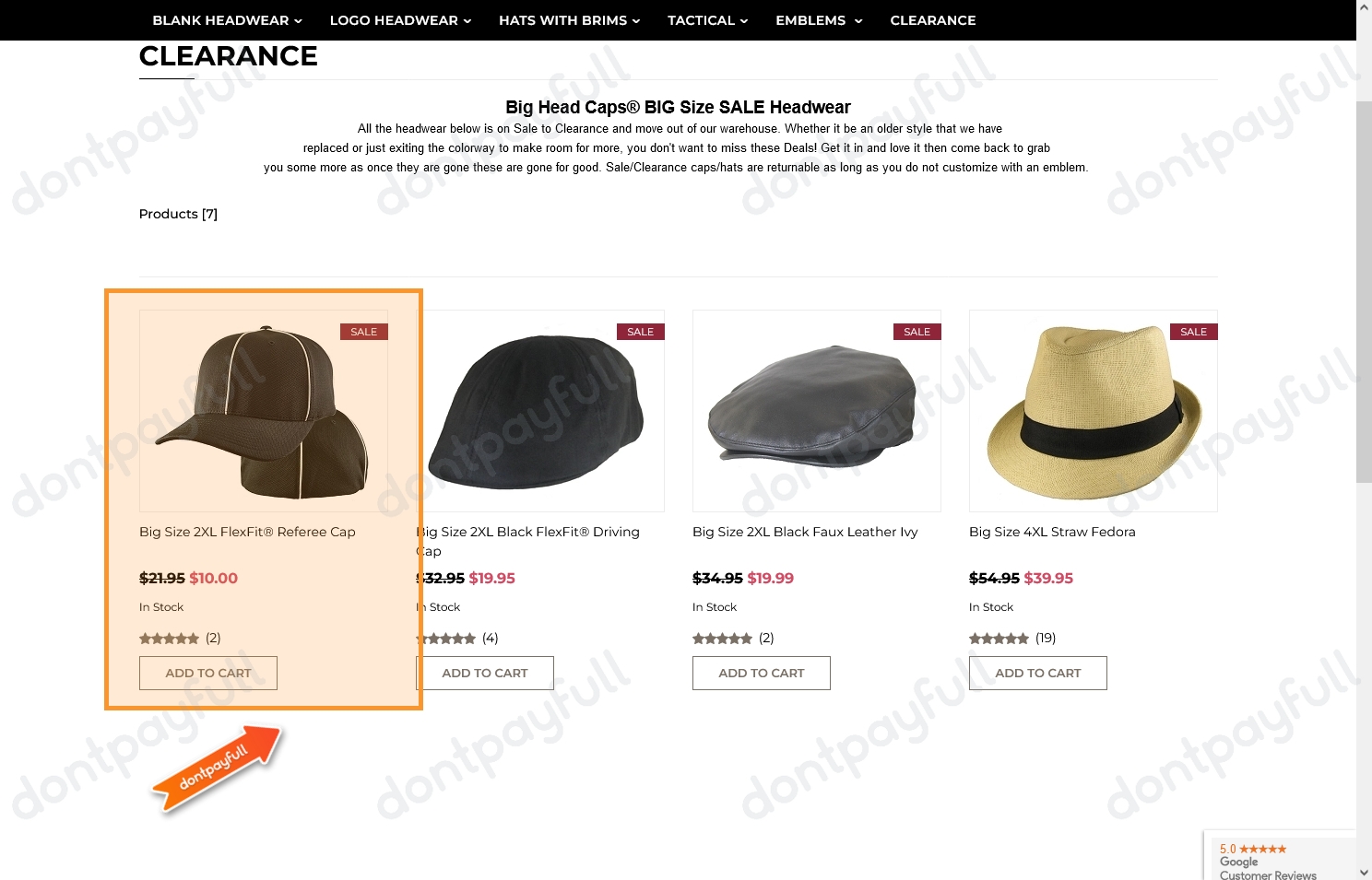 big head caps coupon