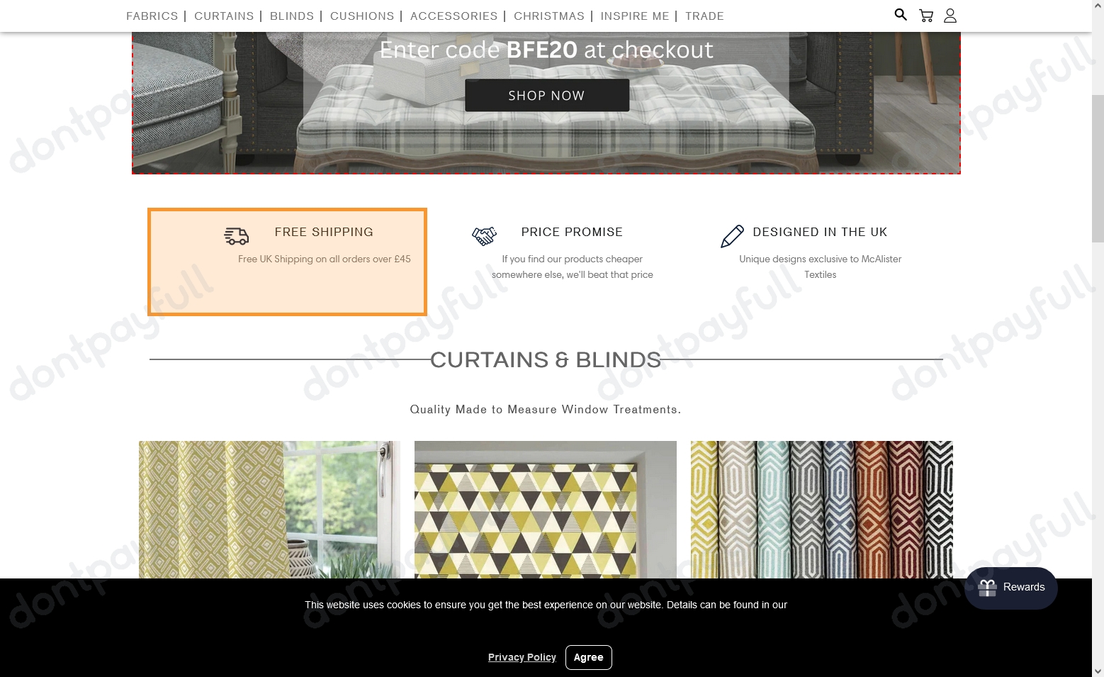 20 Off McAlister Textiles DISCOUNT CODE ⇨ July 2024