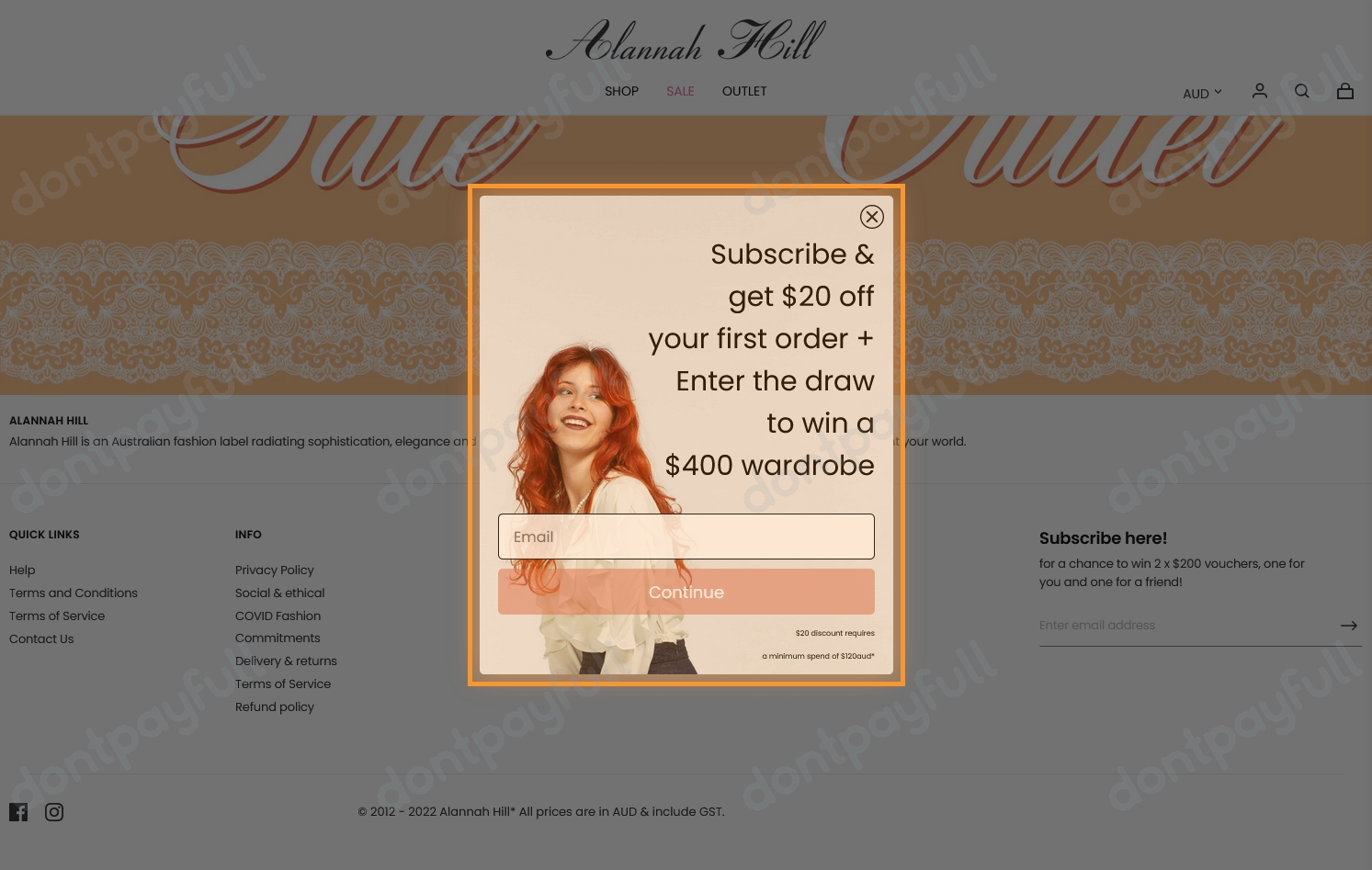 90 Off Alannah Hill DISCOUNT CODE September 2023
