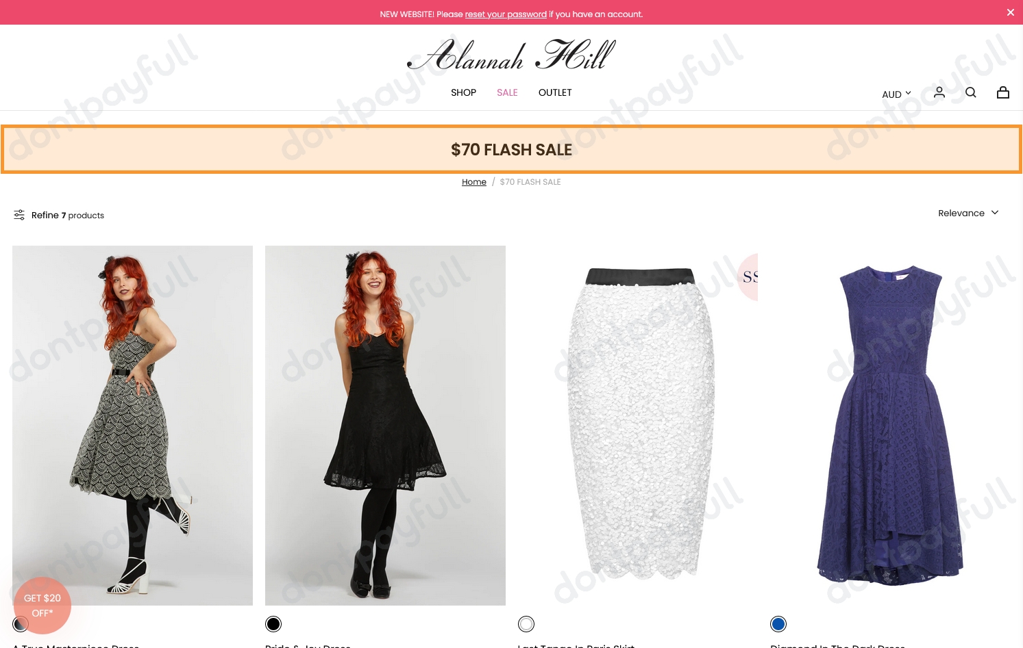90 Off Alannah Hill DISCOUNT CODE September 2023
