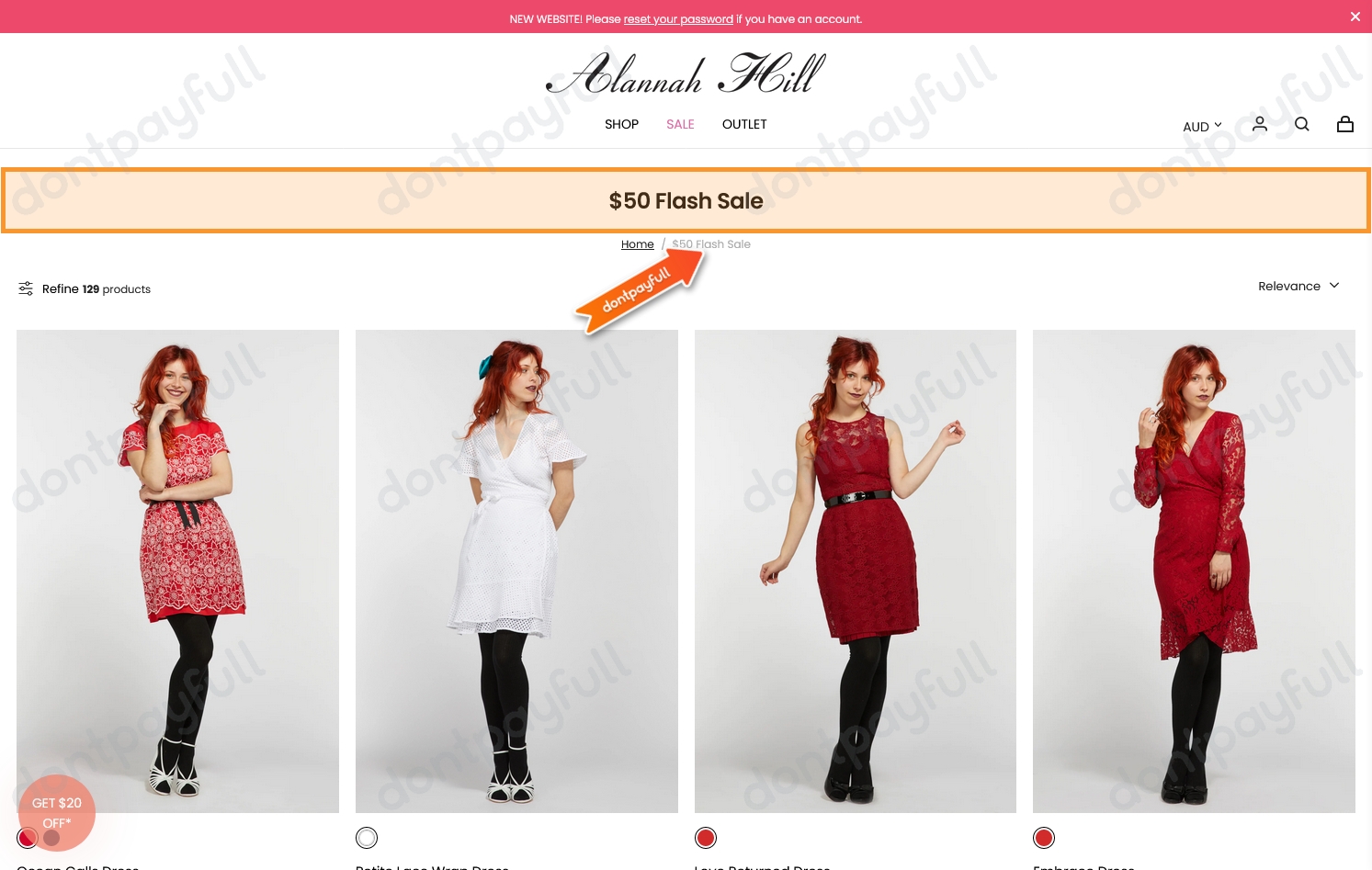 90 Off Alannah Hill DISCOUNT CODE September 2023