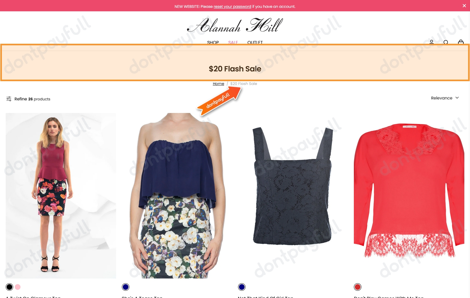 90 Off Alannah Hill DISCOUNT CODE September 2023