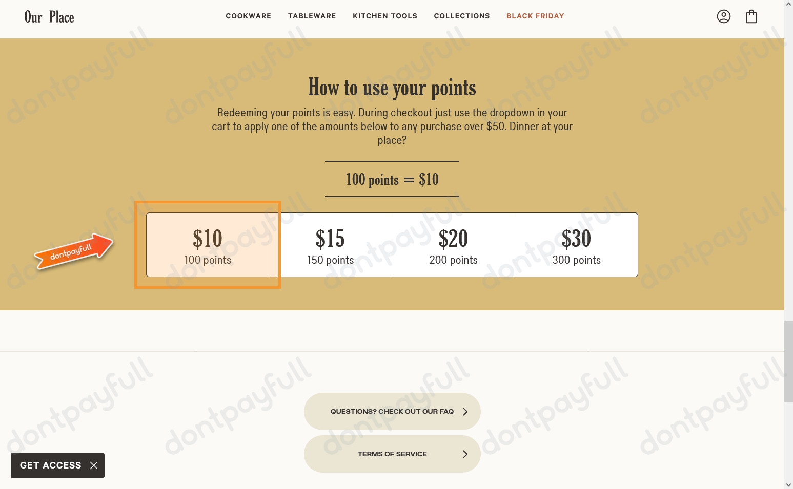 30 Off Our Place Coupon, Promo Code Jan 2023