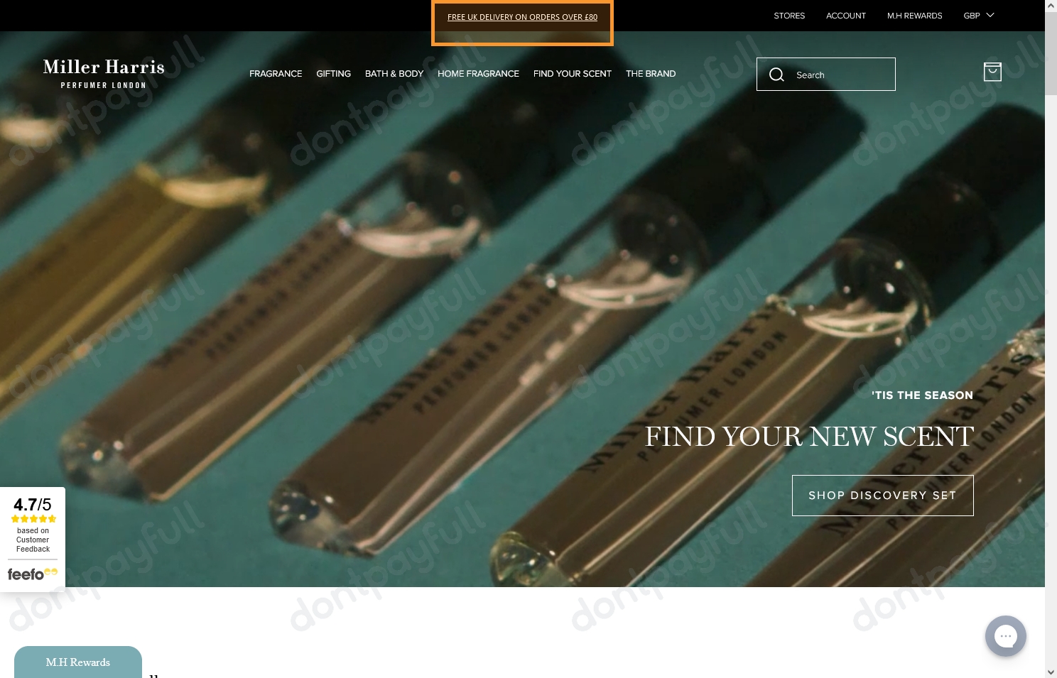 50 Off Miller Harris DISCOUNT CODES ⇨ October 2024