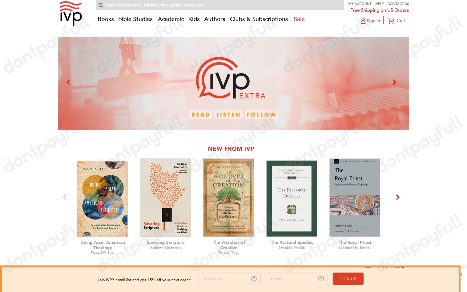 85 Off InterVarsity Press Coupon Codes, September 2024