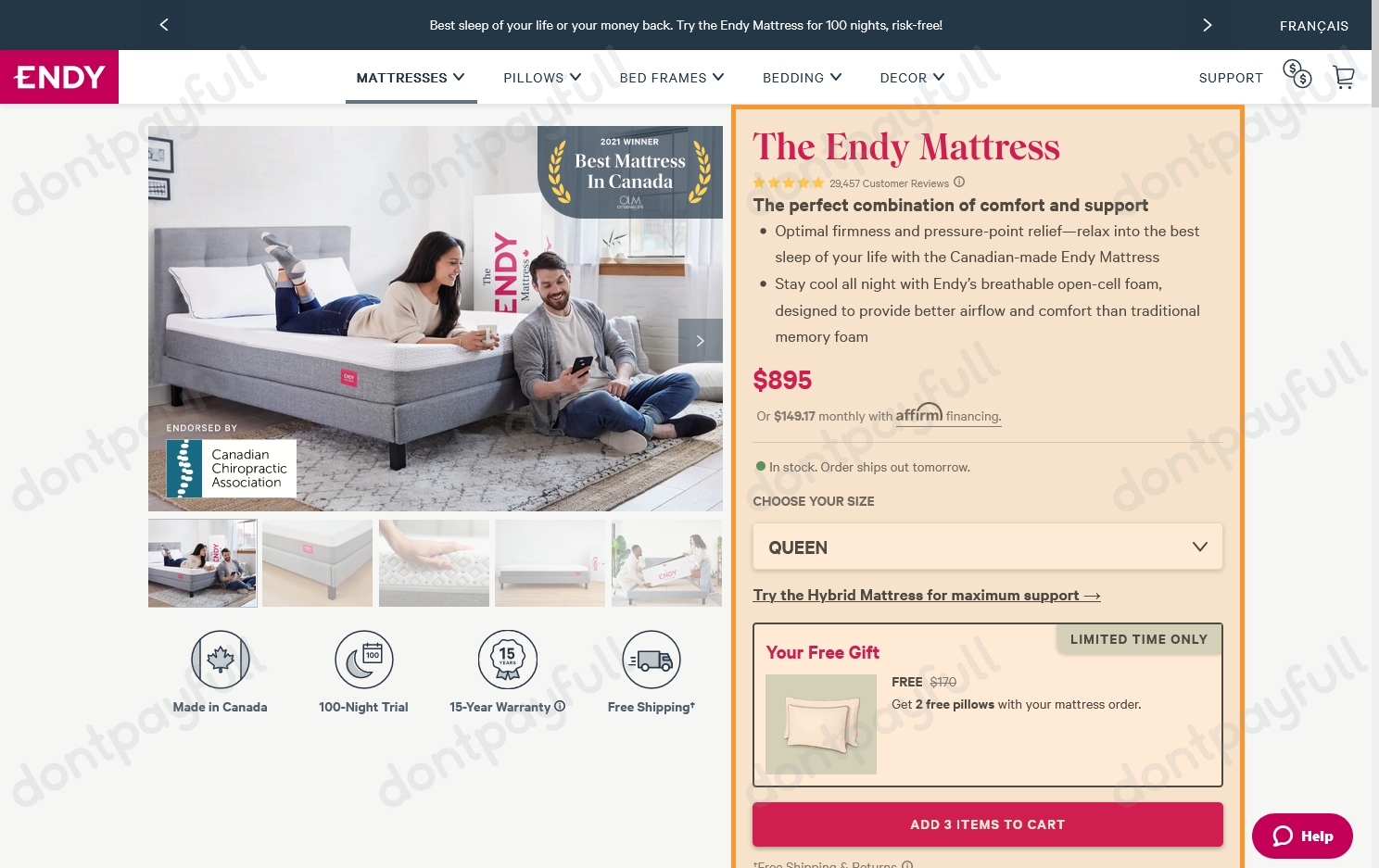 60 Off Endy Promo Codes, Discount Codes August 2024