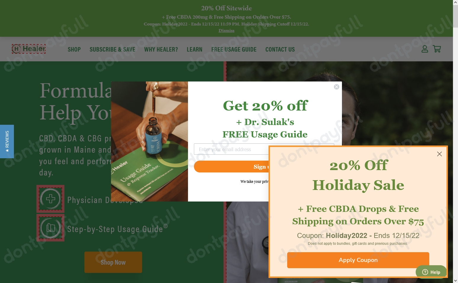 41 Off Healer CBD COUPONS (14 ACTIVE) October 2024