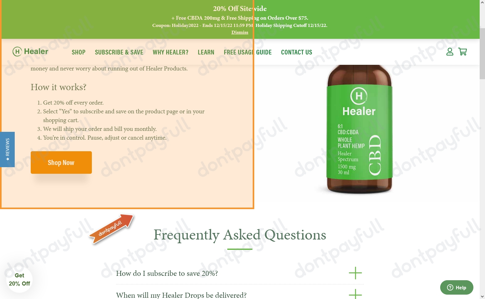 41 Off Healer CBD COUPONS (14 ACTIVE) October 2024