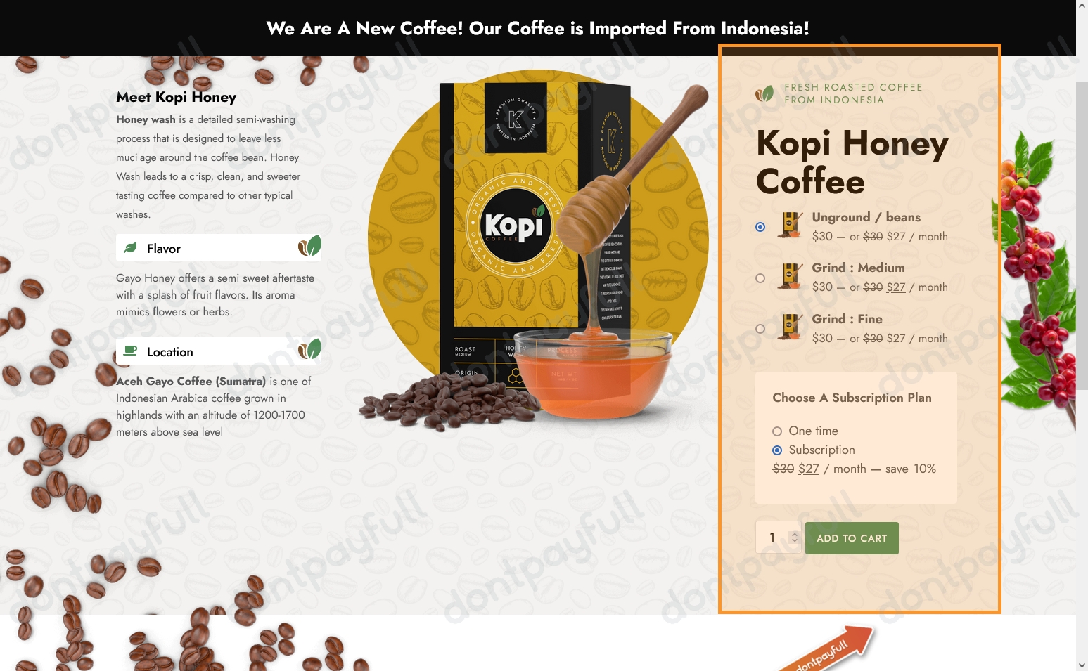 10 Off Kopi Coffee COUPON ⇨ (2 ACTIVE) July 2024