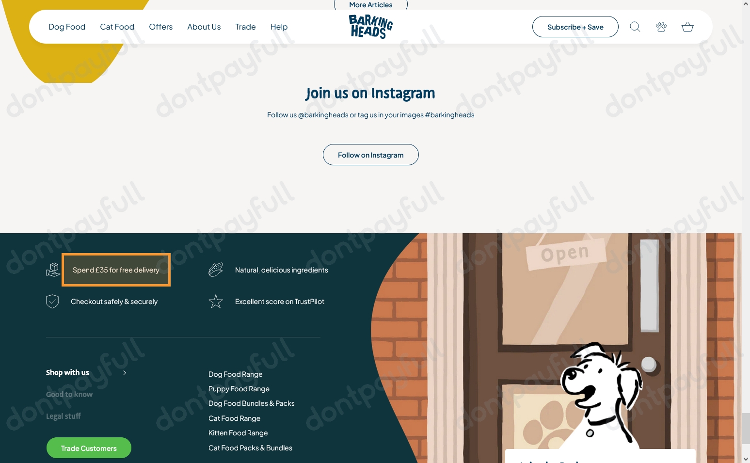 50 Off Barking Heads DISCOUNT CODES September 2024