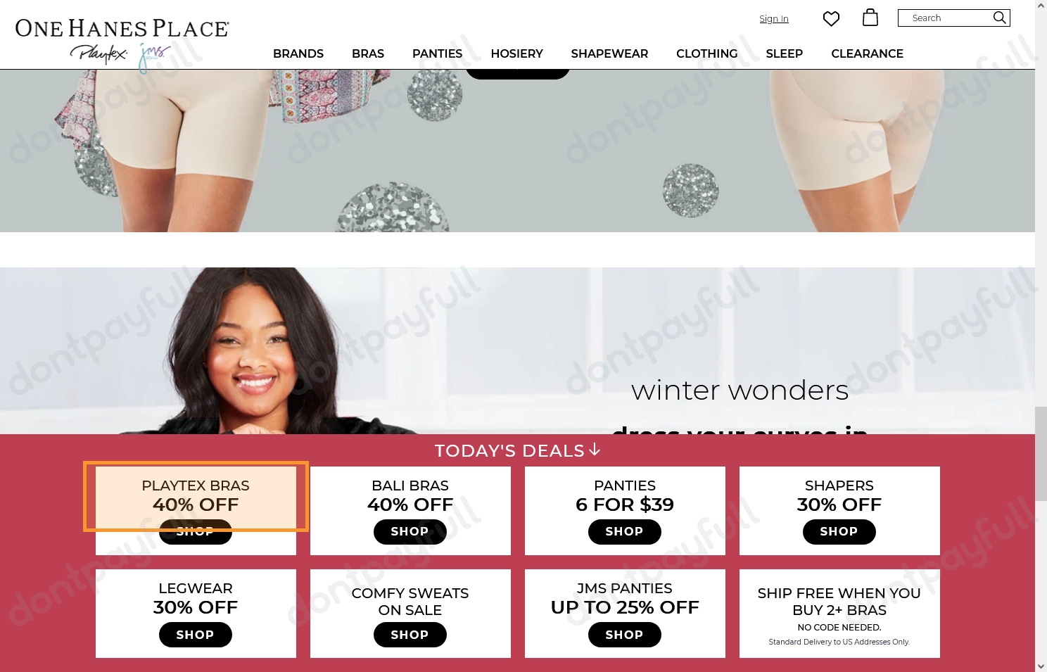 70 Off One Hanes Place Promo Codes, Coupons, Aug 2024