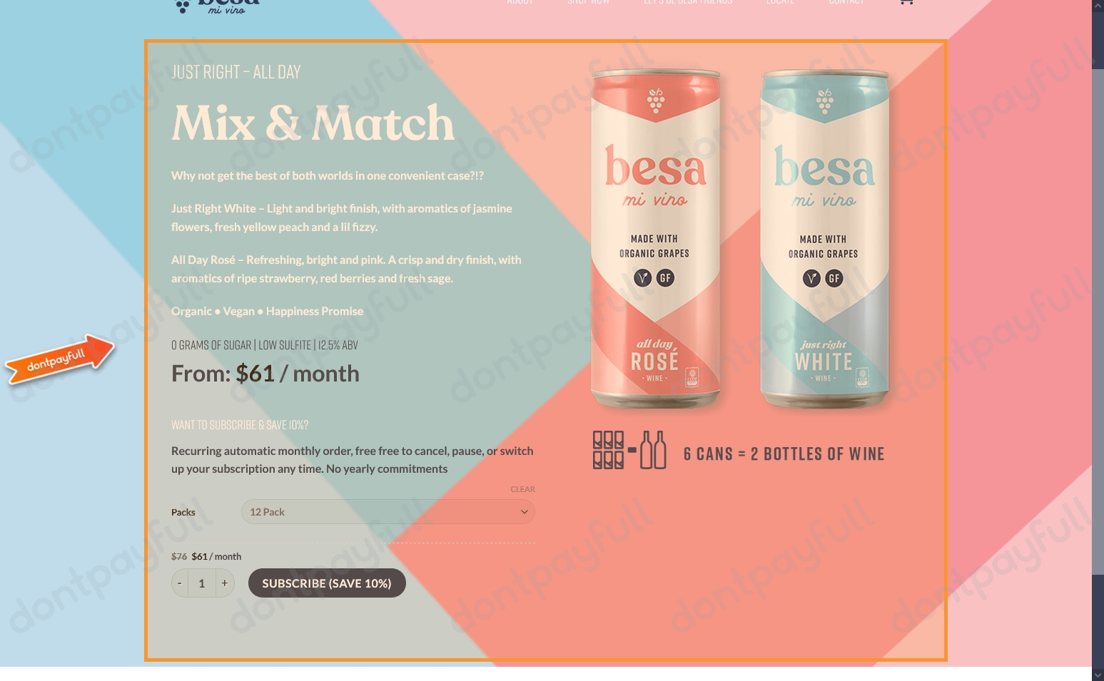 10 Off Besa mi Vino COUPON ⇨ (5 ACTIVE) July 2024