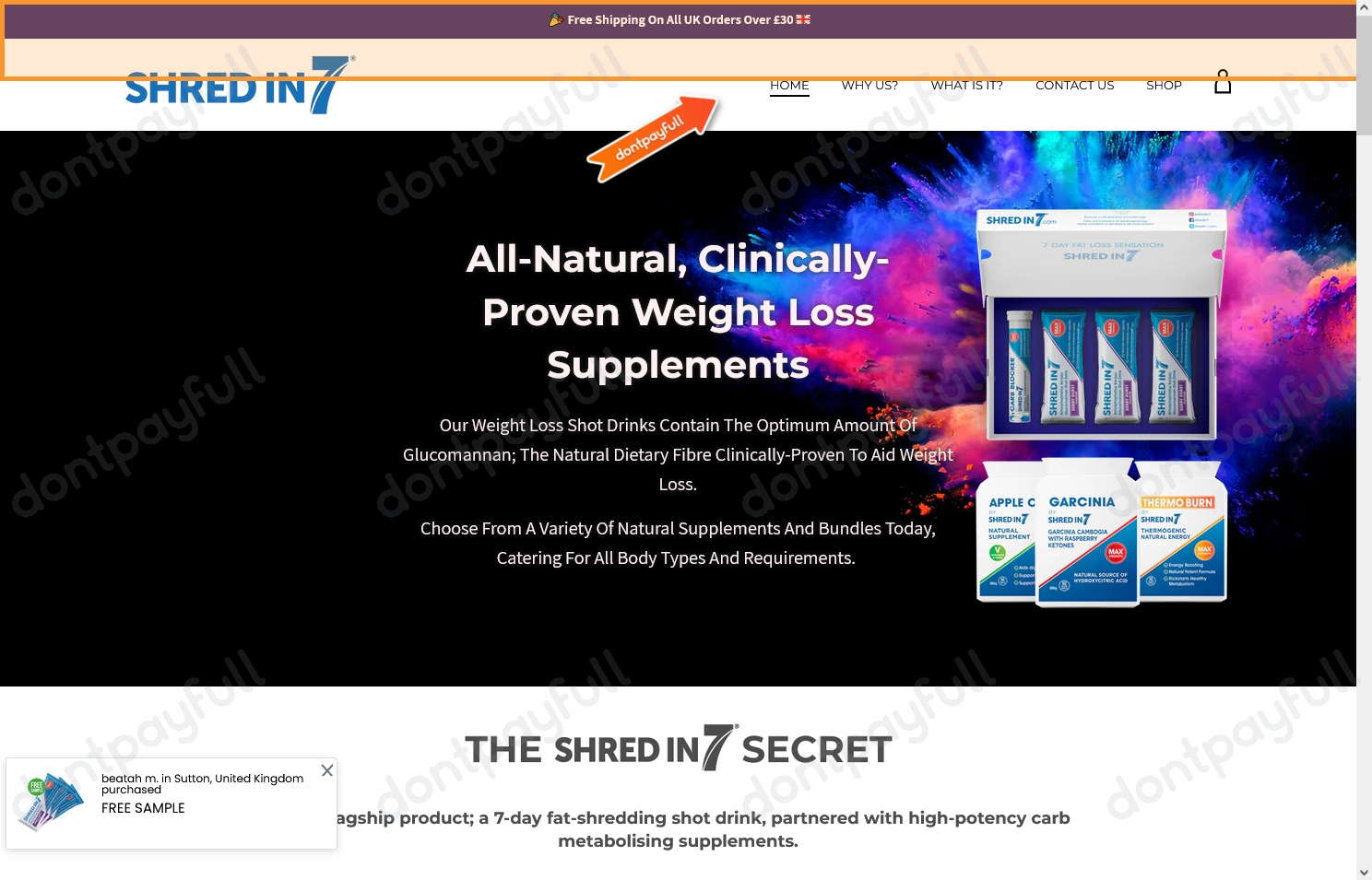 10 Off Shred in 7 DISCOUNT CODE (10 ACTIVE) July 2023