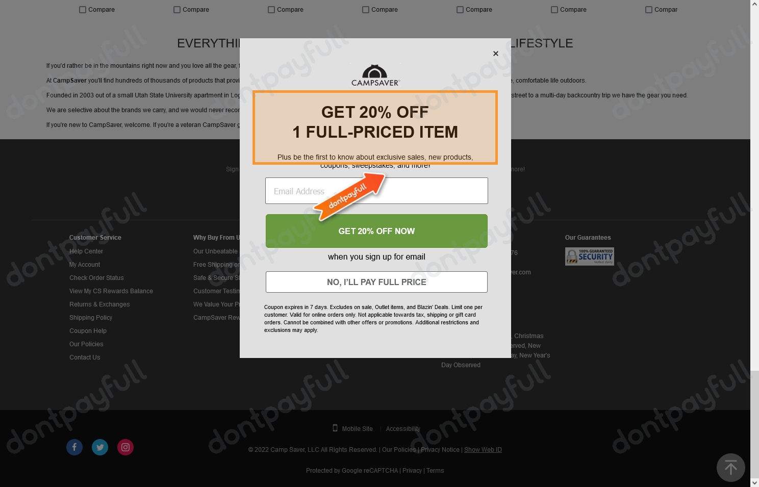 80% Off Campsaver Coupon, Coupon Codes - February 2023